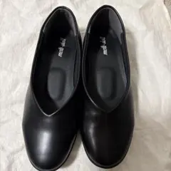 フラットパンプス　Mサイズ　ブラックのサムネイル