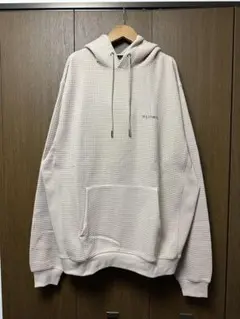 MLVINCE ワッフル生地 パーカー XL ベージュ