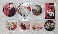 東京リベンジャーズ 東リベ 佐野万次郎 缶バッジ 8点