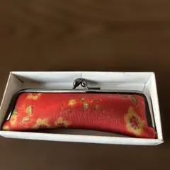 花柄がま口印鑑ケース
