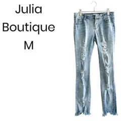 Julia Boutique ダメージスキニー ストレッチデニム M 1641のサムネイル