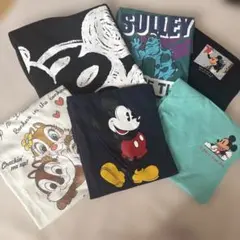 ディズニー半袖Ｔシャツ　6点セット　女の子まとめ売り　150