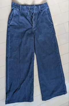ユニクロ ワイドトラウザージーンズ