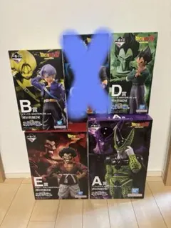 ドラゴンボール　一番くじ　未来への決闘　4体セット