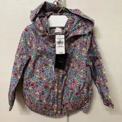 ★新品未使用　定価6580円baby GAP 花柄フード付きアウター 90cm★
