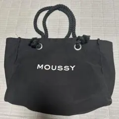 MOUSSY トートバッグ ブラック