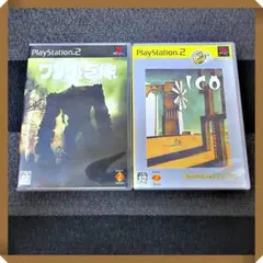 PS2ソフト【動作確認済】ICO、ワンダと巨像 名作２本セット