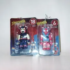 BE@RBRICK スパイダーマン 2種セット - メルカリ