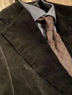 SOVEREIGN コーデュロイテーラードジャケット黒46