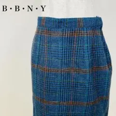 美品 B・B・N・Y タイトスカート チェック柄　0175B