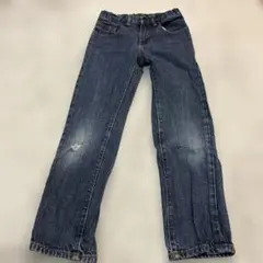 GAPold navy ストレートジーンズ 8-9歳130㎝
