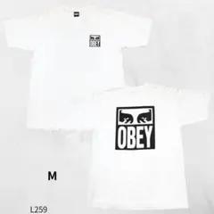 OBEY『オベイ』半袖 Tシャツ【M】ホワイト 白のサムネイル