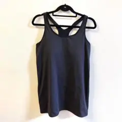 【美品】TIGORA　ヨガ　ピラティス　フィットネス　タンクトップ　L　黒