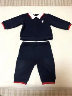 JACADI　ジャカディ　セットアップ　ネイビー