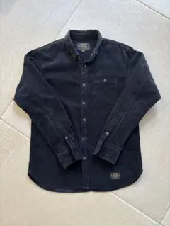 コーデュロイ ブラック