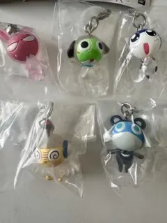 ケロロ軍曹 めじるしアクセサリー どうぶつ変身であります 5種セット フルコンプ