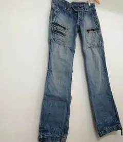マウジー moussy デニムパンツ サイズS ジーパン ヴィンテージ Y2K