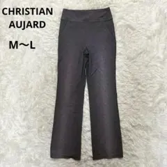 CHRISTIAN AUJARD パンツ 千鳥格子 ストレッチ 日本製 グレーMのサムネイル