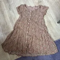 NICE CLAUP 花柄半袖チュニックのサムネイル