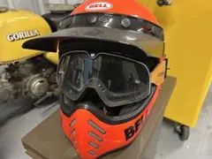 bellmoto3 オレンジ Capacete Bell Moto 3 Flo Classic Laranja - Sacramento