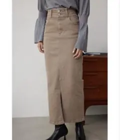 AZUL BY MOUSSY デニムスカート　スリット