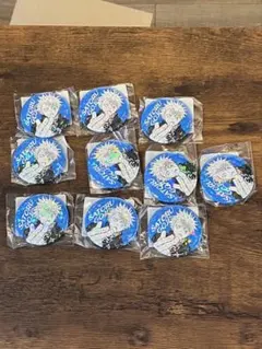 呪術廻戦 受注生產 缶バッジ 五条悟 x10点