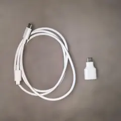 USB-C充電ケーブルとアダプタセット
