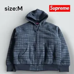 2026年最新】supreme plaid wool hooded jacketの人気アイテム - メルカリ