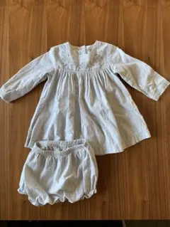 プチバトー　18m/81 ワンピ&ブルマ(セットアップ)