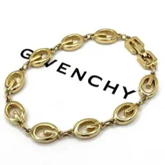 美品 オールド GIVENCHY Gロゴ ブレスレット メンズ 18.5cmのサムネイル