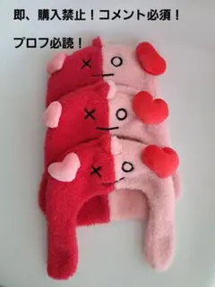 BT21たっとんバレンタインコスチューム(バラ売り検討します)