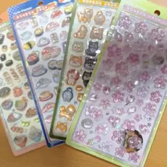 正規品　ボンボンドロップシール 和柄　4種セット