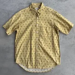 美品 Steven Alan スティーブンアラン 半袖 総柄 シャツ Sのサムネイル
