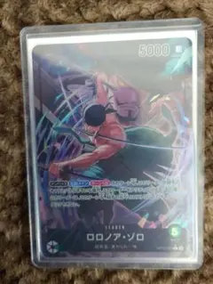 24時間以内に発送！ロロノア・ゾロ L リーダーパラレルOP12-020