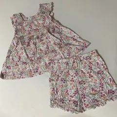 べべ　花柄　ベビー服のサムネイル