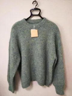 ふわもっちり【earthy】 新品・未使用　ミックスカラー　ヤーン　ニット