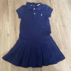 Ralph Lauren ネイビー ポロワンピース 110