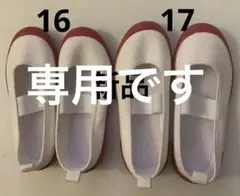 カラーバレーシューズ 16cm と17cm ２足セット