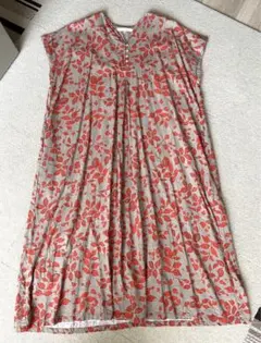 リラシク ワンピース リーフ柄 アーバンリサーチZARAすきにも