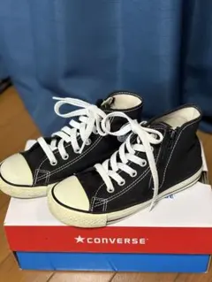 CONVERSE ブラック ハイカット スニーカー20.0
