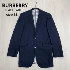 ■ BURBERRY BLACK LABEL 銀ロゴボタン テーラードジャケット