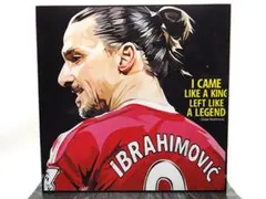 【新品 No 54】 ポップアートパネル ズラタン イブラヒモビッチ