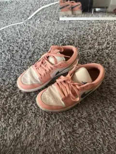 ピンク ローカット ナイキスニーカー