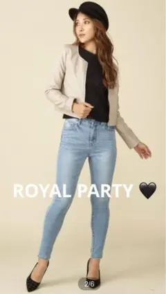 ROYALPARTY ロイヤルパーティー　フェイクレザージャケット