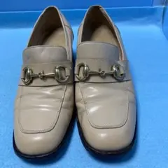 グッチ GUCCI 本革ヒールパンプス ベージュ系 36 23.0㎝のサムネイル