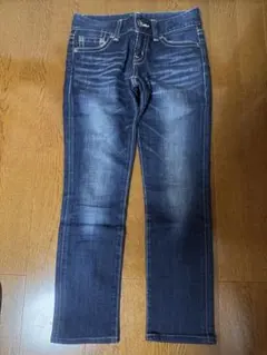 Moussy スキニーデニム ダークブルー 25インチ