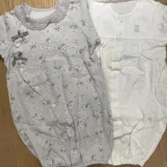 赤ちゃんの城ツーウェイ・ドレスオール 2点セット