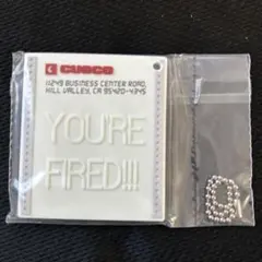 フリューくじ　バックトゥザフューチャー　F賞　蓄光ラバーキーホルダー