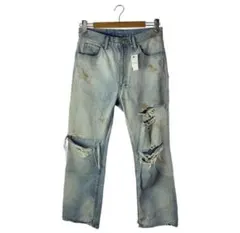 アンセルム デニム CRASH SELVEDGE 5P DENIM PANTS