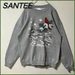 【希少】SANTEE サンティー ビンテージ プリント スウェット